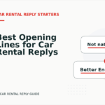 Best Opening Lines for Car Rental Replys
