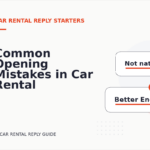 Common Opening Mistakes in Car Rental Replys