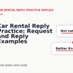 Car Rental Reply Practice: Request and Reply Examples